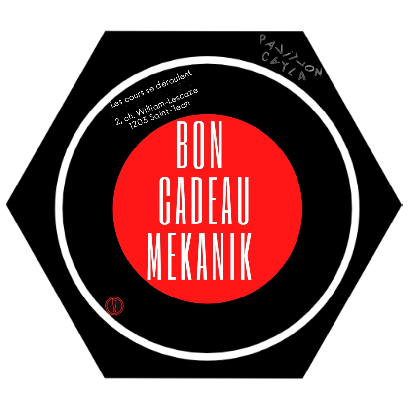 Bon cadeau mekanik